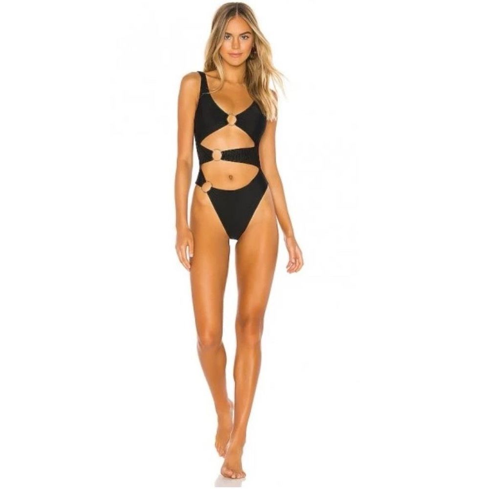 Lovewave Blondie One Piece Swimsuit with Gold Ring Detail